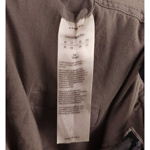 Rick Owens DRKSHDW Berlin Drawstring Pant Size M Womens Dust $480 - Picture 11 of 15